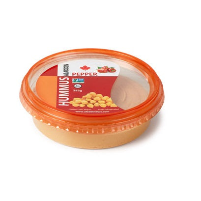Aladdin Dips - Red Pepper Hummus Dip - 283 g
