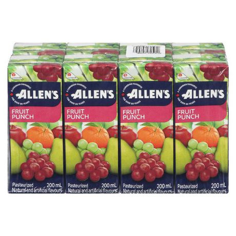 Allen's - Fruit Punch - 8 x 200 ml