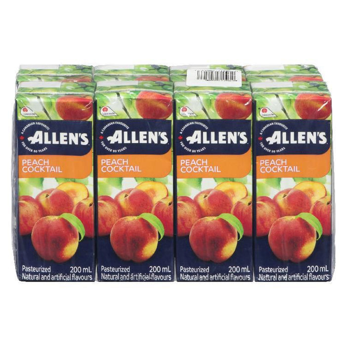 Allen's - Cocktail de pêche - 8 x 200 ml