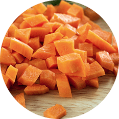 Alasko - Carrots Diced 10700 - 2 Kg