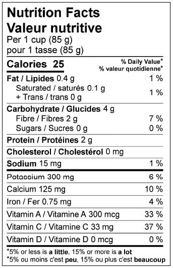 Alasko - Chopped Kale 02400 - 5 x 1 Kg
