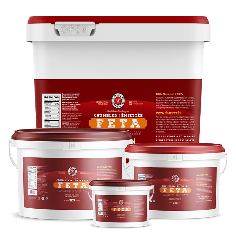 AAA - Crumbled Feta - 2 Kg - Bulk Mart