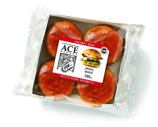 Ace Bakery - Brioche Gourmet Buns - 48 x 75g - Bulk Mart