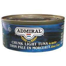 Admiral - Chunk Light Tuna in Water - 140 g - Bulk Mart