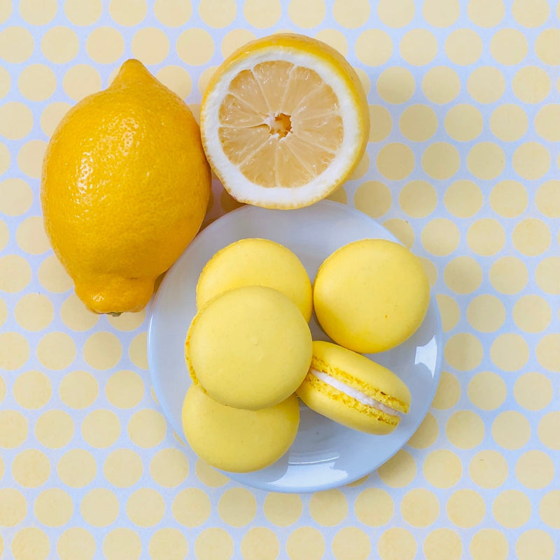 AGM - Macarons Lemon Meringue - 24 Ct - Bulk Mart