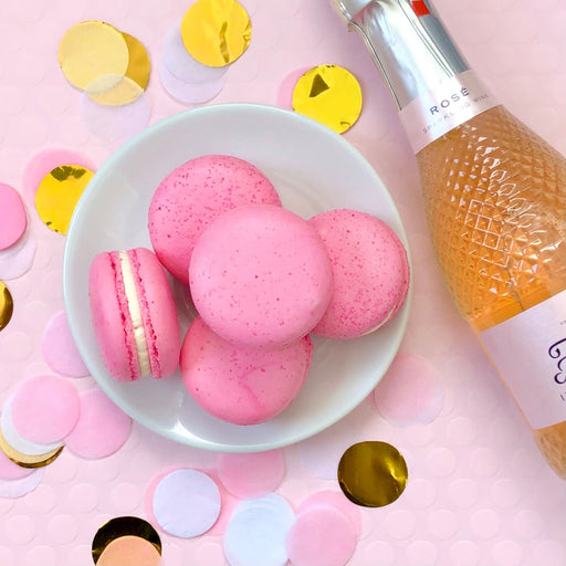 AGM - Macarons Pink Champagne - 24 Ct - Bulk Mart