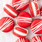 AGM - Macarons Red Velvet - 24 Ct - Bulk Mart