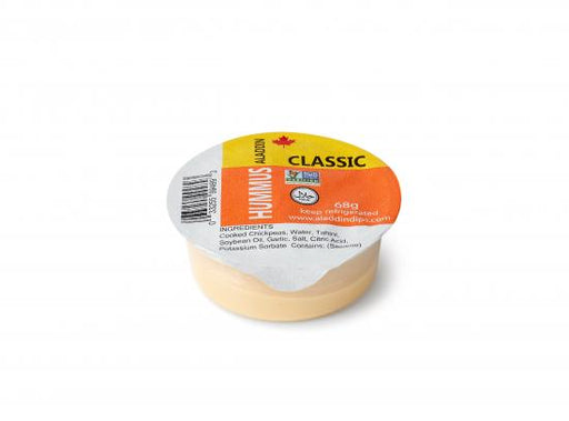 Aladdin Dips - Classic Hummus Dip - 48 x 68 g - Bulk Mart