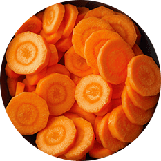 Alasko - Carrots Sliced 10720 - 6 x 2 Kg - Bulk Mart