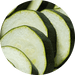 Alasko - Crinkle Cut Zucchini Quarters 50840 - 2 Kg - Bulk Mart