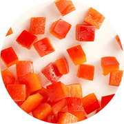 Alasko - Red Pepper Diced 50710 - 6 x 2 Kg - Bulk Mart