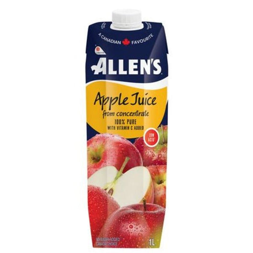 Allen's - 100% Apple Juice - 12 x 1 L - Bulk Mart