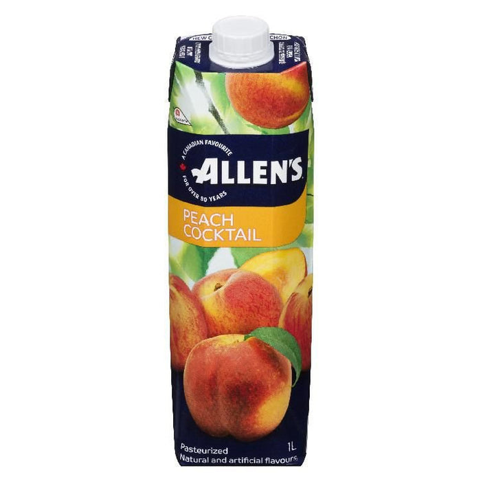 Allen's - Peach Cocktail - 12 x 1 L - Bulk Mart
