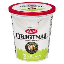 Astro - 3 % Plain Yogurt - 750 g - Bulk Mart