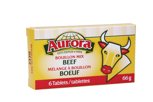 Aurora - Beef Bouillon Cube - 66 g - Bulk Mart