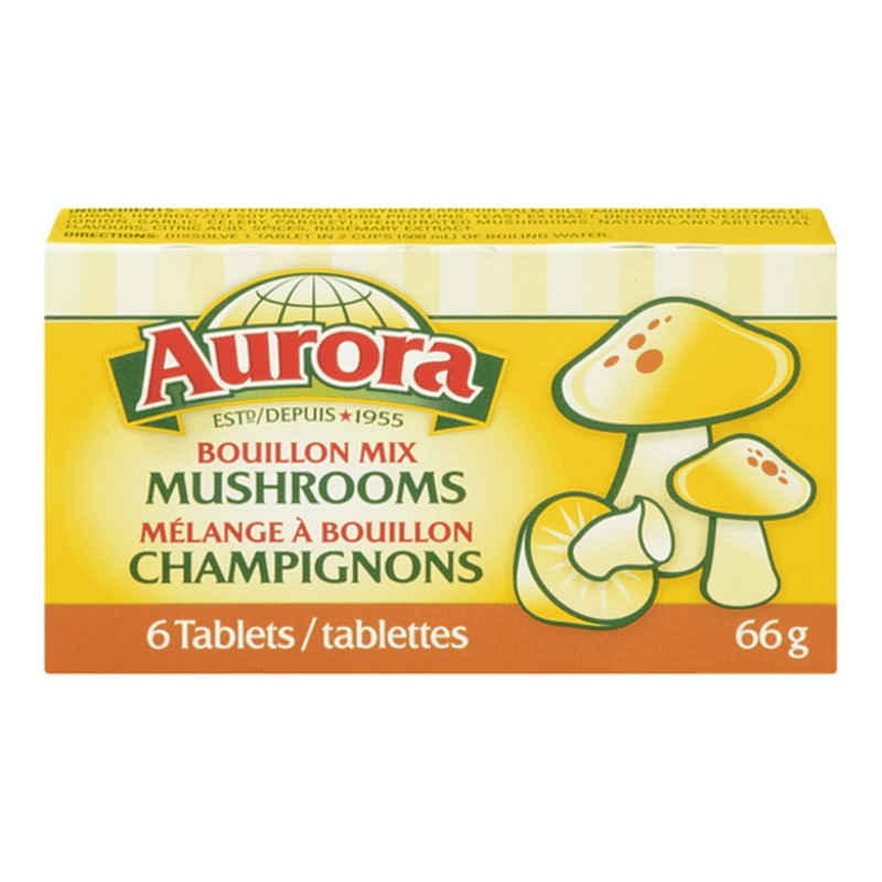 Aurora - Mushroom Bouillon Cube - 66 g - Bulk Mart