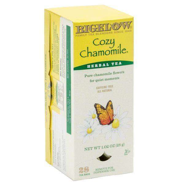 Bigelow - Cozy Chamomile Herbal Tea Bags - 28/Box - Bulk Mart