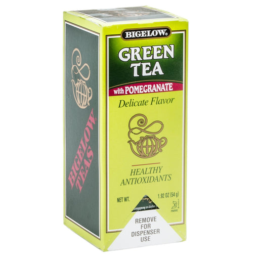Bigelow - Green Tea With Pomegranate Tea Bags - 28/Box - Bulk Mart