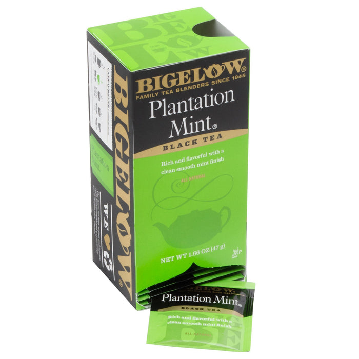 Bigelow - Plantation Mint Tea Bags - 28/Box - Bulk Mart