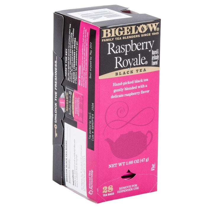 Bigelow - Raspberry Royale Tea Bags - 28/Box - Bulk Mart