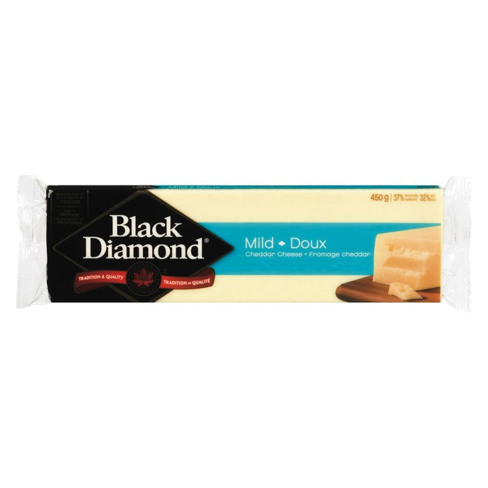Black Diamond - High Protein White Mild Cheese - 400g - Bulk Mart