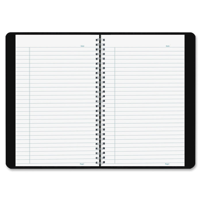 Blueline - Duraflex Notebook 160 Pages Black 9 1/8" x 5 7/8"- Each - Bulk Mart
