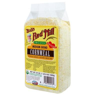 Bob's Red Mill - Organic Cornmeal Medium - 680 g - Bulk Mart