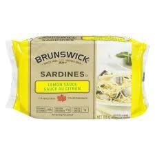 Brunswick - Sardines In Lemon Sauce - 106 g - Bulk Mart