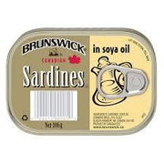 Brunswick - Sardines In Soya Oil - 106 g - Bulk Mart