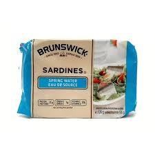 Brunswick - Sardines In Spring Water - 106 g - Bulk Mart