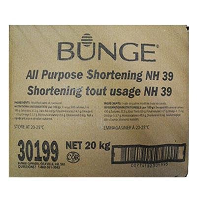 Bunge - All Purpose Shortening NH-39 - 20 Kg - Bulk Mart