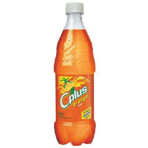 C-Plus - Orange Soda - 24 x 500 ml / Pack - Bulk Mart