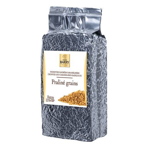 Cacao Barry - Chopped And Caramelized Hazelnuts Praline - 1 Kg - Bulk Mart
