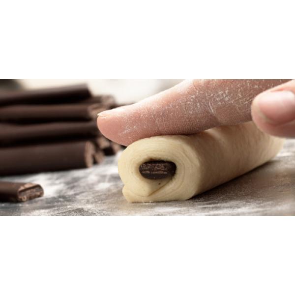 Cacao Barry - Extruded Chocolate Baking Sticks 8cm - 15 x 1.6 Kg - Bulk Mart