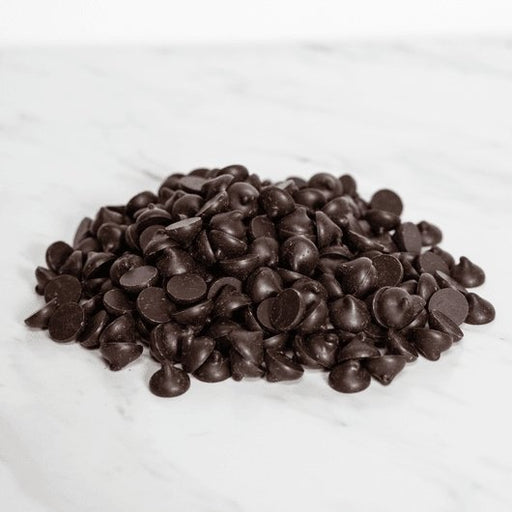 Callebaut - Dairy Free Semi Sweet Dark Chocolate Chips 10,000 Ct - 50 Lbs - Bulk Mart