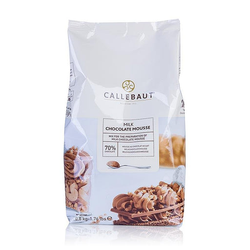 Callebaut - Milk Chocolate Mousse Mix - 10 x 800 g - Bulk Mart