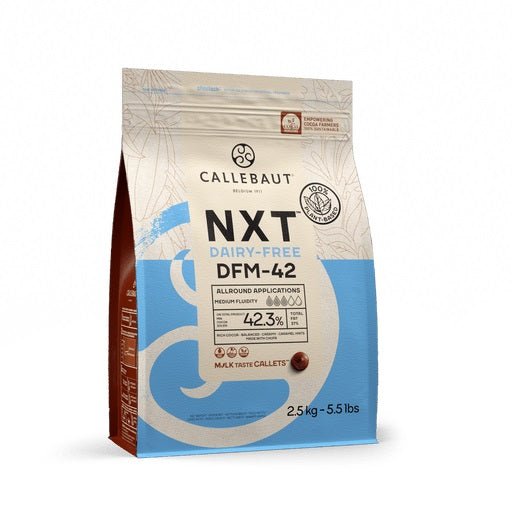 Callebaut NXT - Chufa 42.3% Milk-Taste Chocolate Callets - 2.5 Kg - Bulk Mart