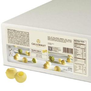 Callebaut - Truffle Shells White - 504 Pcs - Bulk Mart