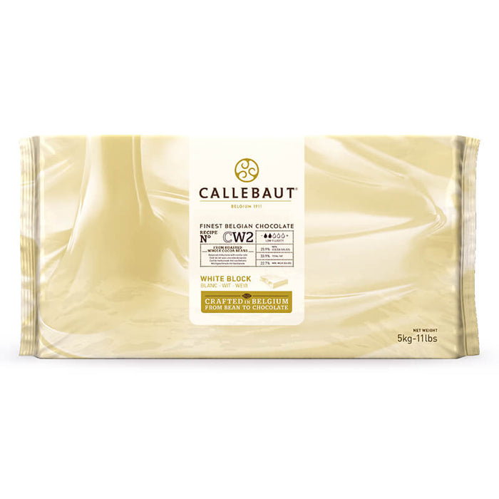 Callebaut - W2 White Chocolate Block 25.9% - 5 Kg - Bulk Mart