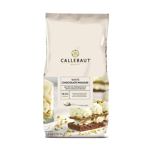 Callebaut - White Chocolate Mousse Mix - 10 x 800 g - Bulk Mart