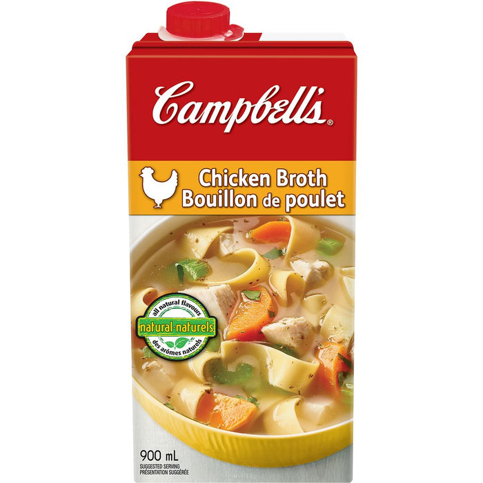 Campbell's - Chicken Broth - 900 ml - Bulk Mart