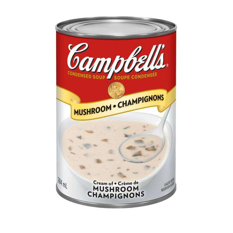 Campbell's - Cream Of Mushroom Condensed Soup - 284 ml - Bulk Mart