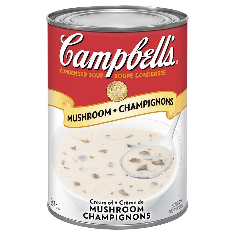 Campbell's - Cream Of Mushroom Condensed Soup - 284 ml - Bulk Mart