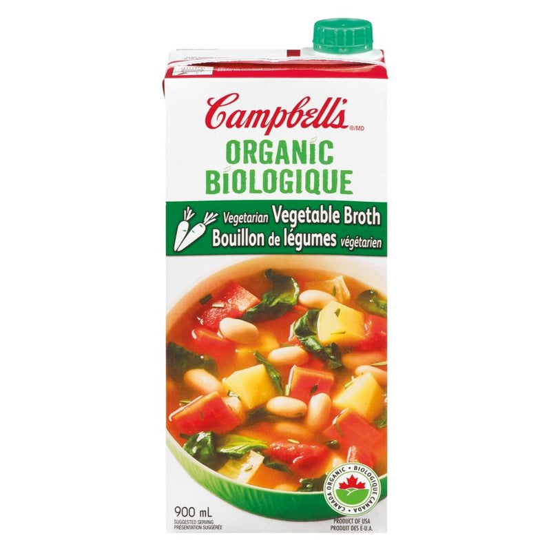 Campbell's - Vegetable Broth - 900 ml - Bulk Mart