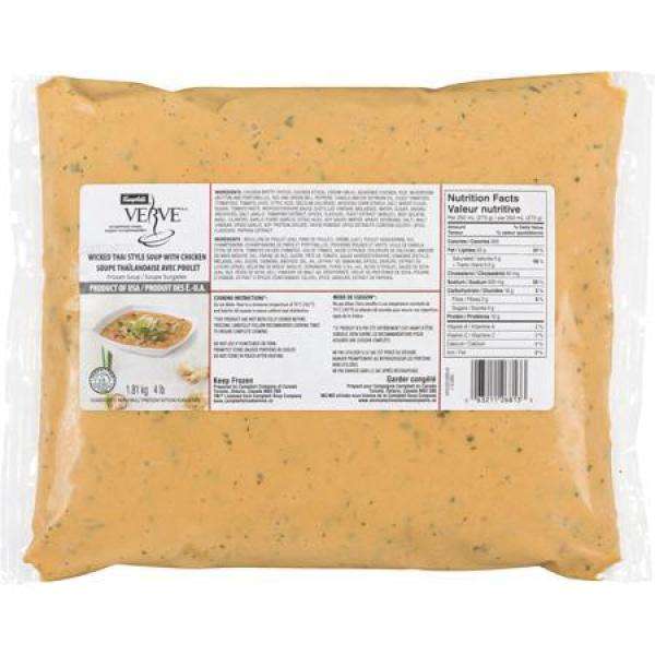 Campbell's - Wicked Thai Style Soup With Chicken - 4 Lbs - Bulk Mart