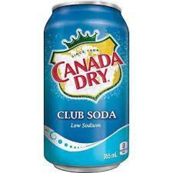 Canada Dry - Club Soda Classic - 12 x 355 ml / Pack - Bulk Mart