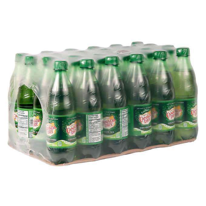 Canada Dry - Ginger Ale - 24 x 500 ml / Pack - Bulk Mart