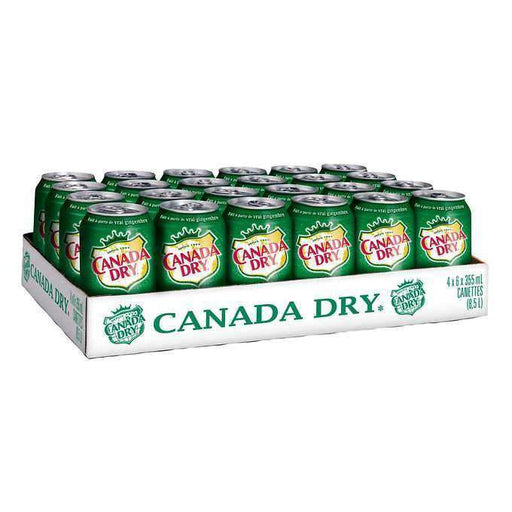 Canada Dry - Ginger Ale Can - 24 x 355 ml / Pack - Bulk Mart