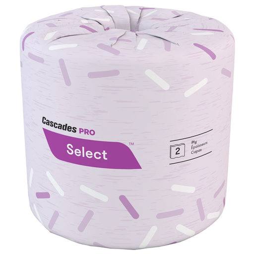 Cascades Pro - B021 Standard 2 Ply Toilet Paper Individually Wrapped - 48/Case - Bulk Mart