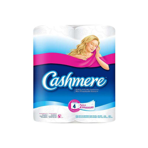 Cashmere - Bathroom Tissue 121 Sheets Per Roll - 4 Rolls - Bulk Mart